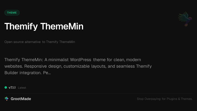 Themify ThemeMin