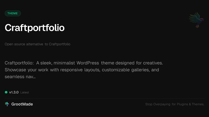 Craftportfolio