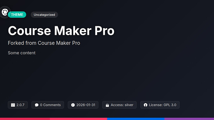 Course Maker Pro