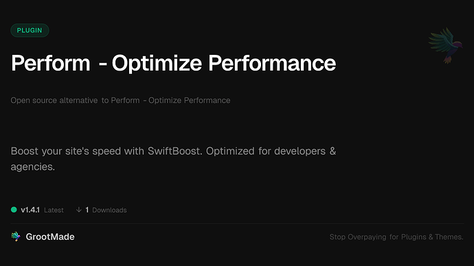 Perform - Optimize Performance