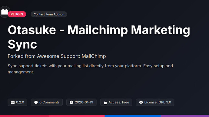 Awesome Support: MailChimp