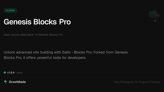 Genesis Blocks Pro