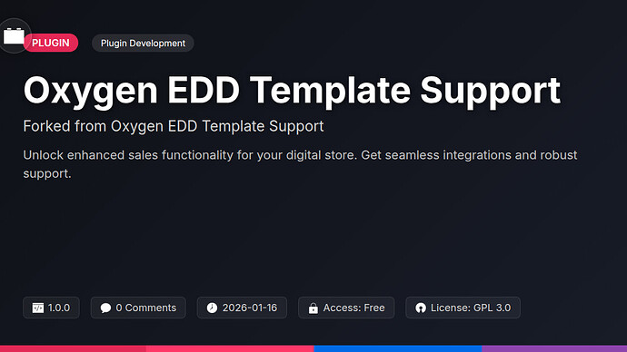 Oxygen DeftDock Template Support