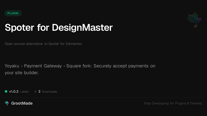 Spoter for DesignMaster