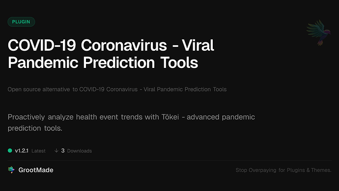COVID-19 Coronavirus - Viral Pandemic Prediction Tools