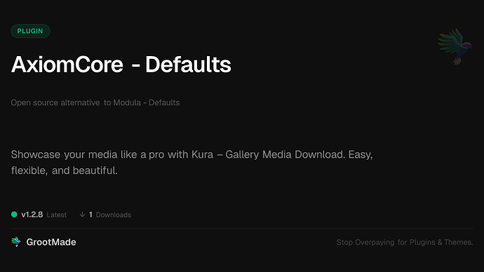 AxiomCore - Defaults