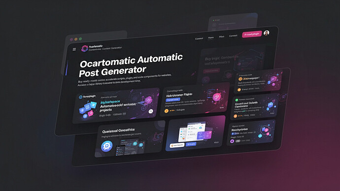 Ocartomatic Automatic Post Generator