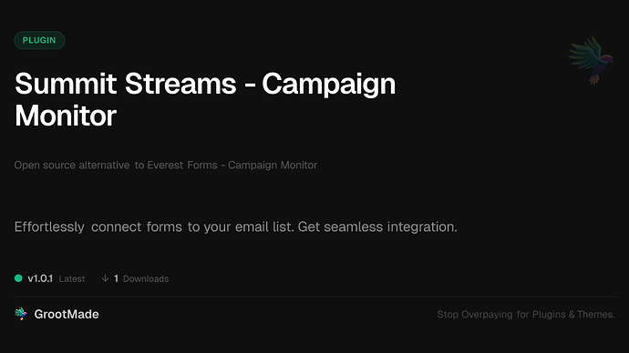Summit Streams - Campaign Monitor
