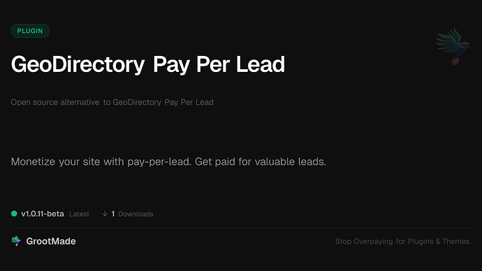 GeoDirectory Pay Per Lead