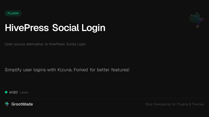 HivePress Social Login