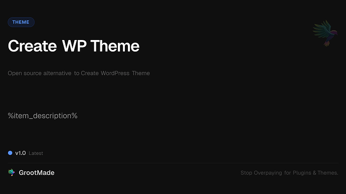 Create WP Theme