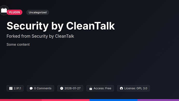 Security by CleanTalk