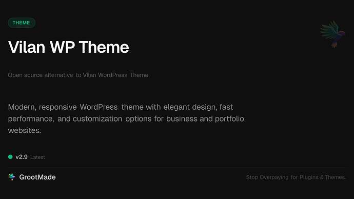 Vilan WP Theme