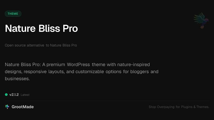 Nature Bliss Pro