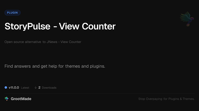 StoryPulse - View Counter