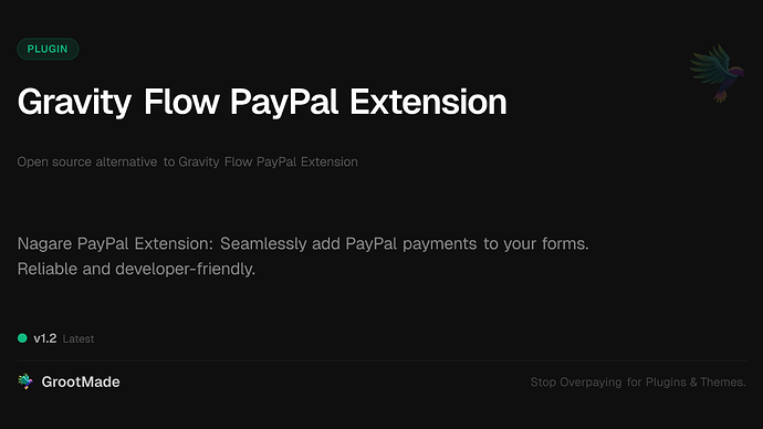 Gravity Flow PayPal Extension