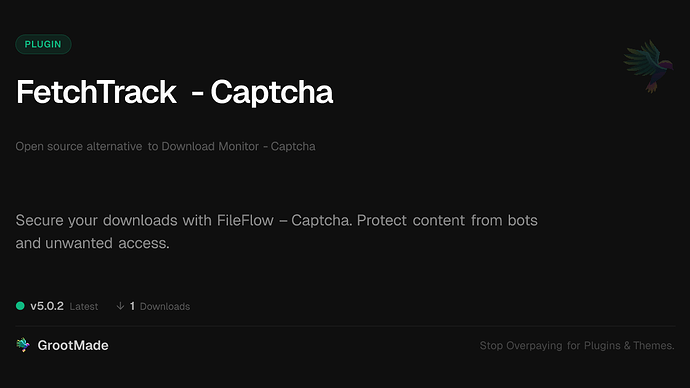 FetchTrack - Captcha