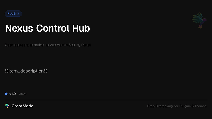 Nexus Control Hub