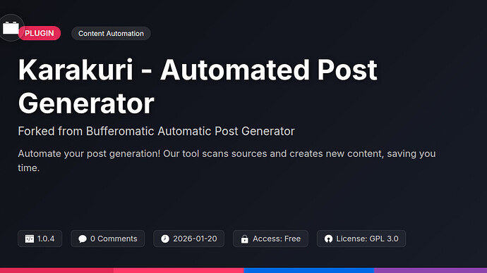 Bufferomatic Automatic Post Generator