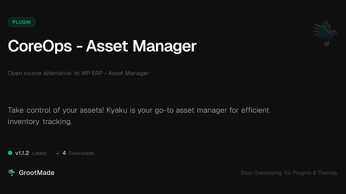 CoreOps - Asset Manager