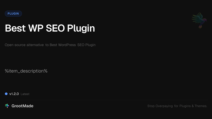 Best WP SEO Plugin