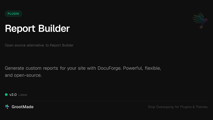 Report Builder