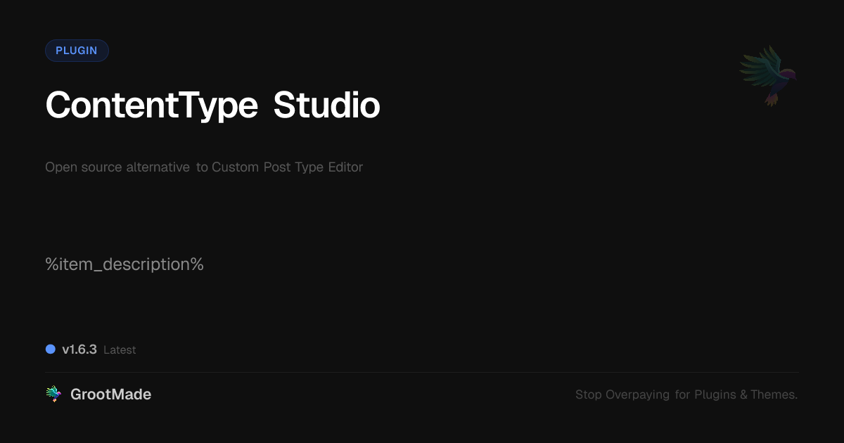 ContentType Studio